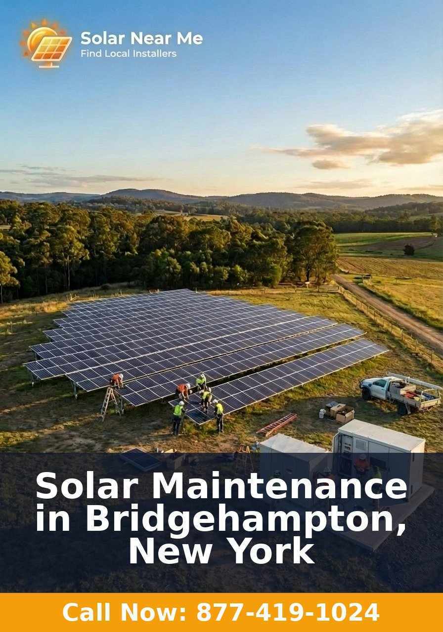 Solar Maintenance in Bridgehampton, New York