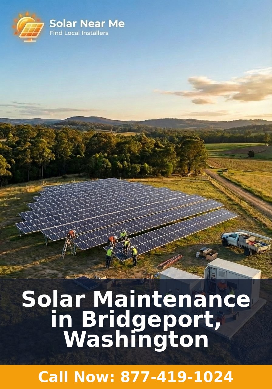 Solar Maintenance in Bridgeport, Washington