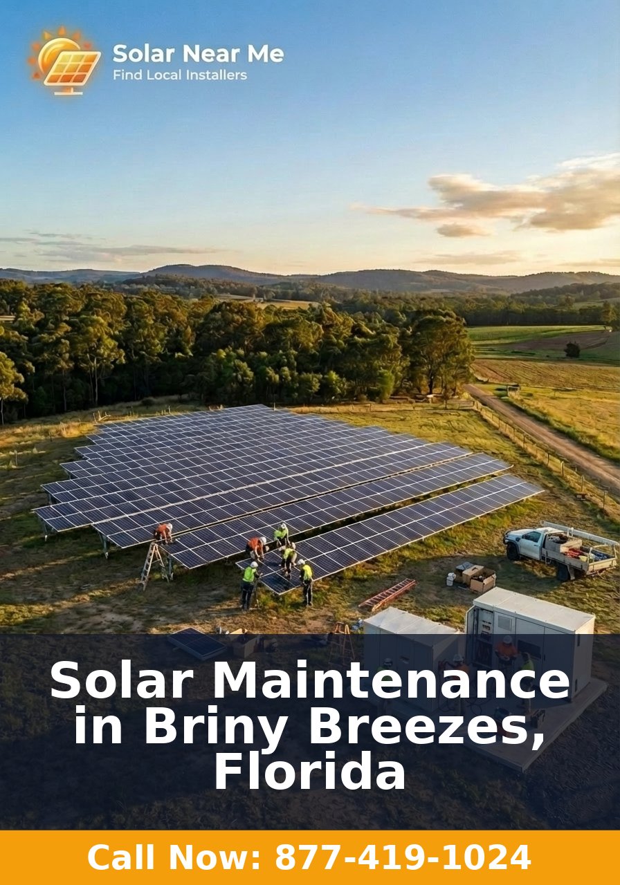 Solar Maintenance in Briny Breezes, Florida