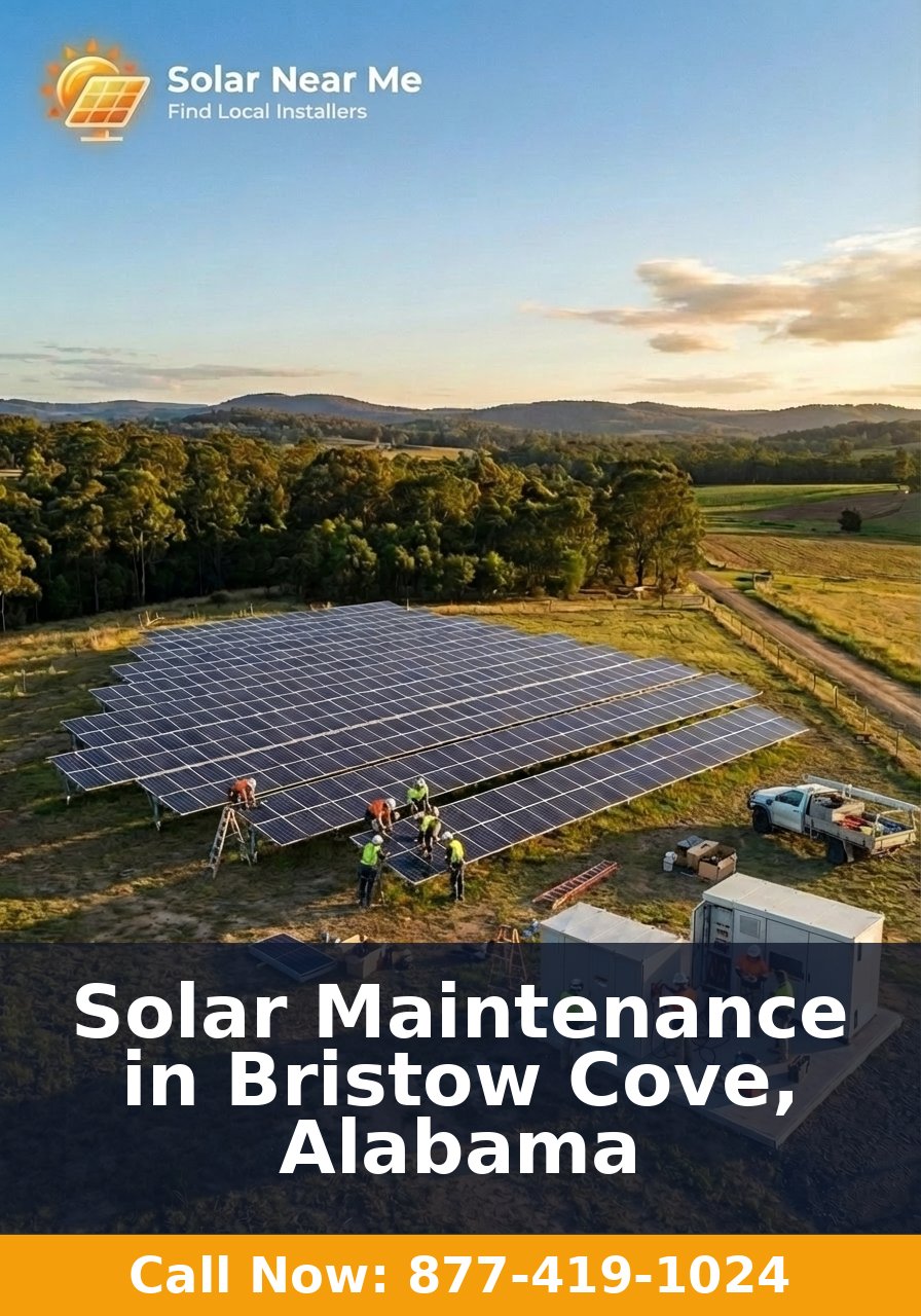 Solar Maintenance in Bristow Cove, Alabama