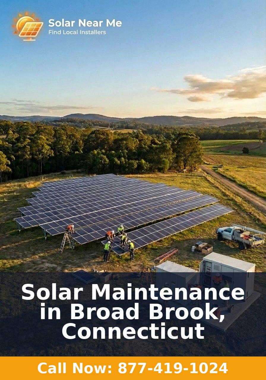 Solar Maintenance in Broad Brook, Connecticut