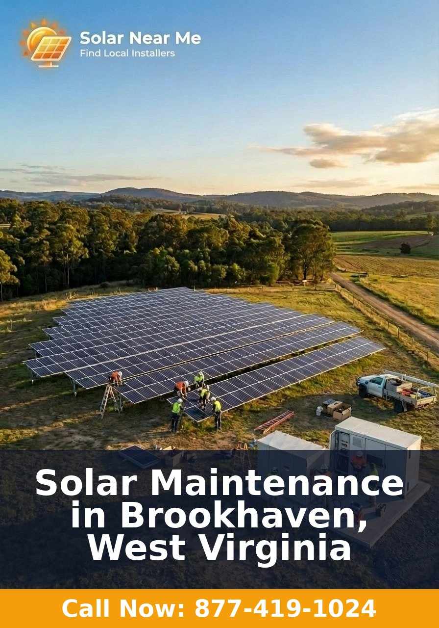 Solar Maintenance in Brookhaven, West Virginia
