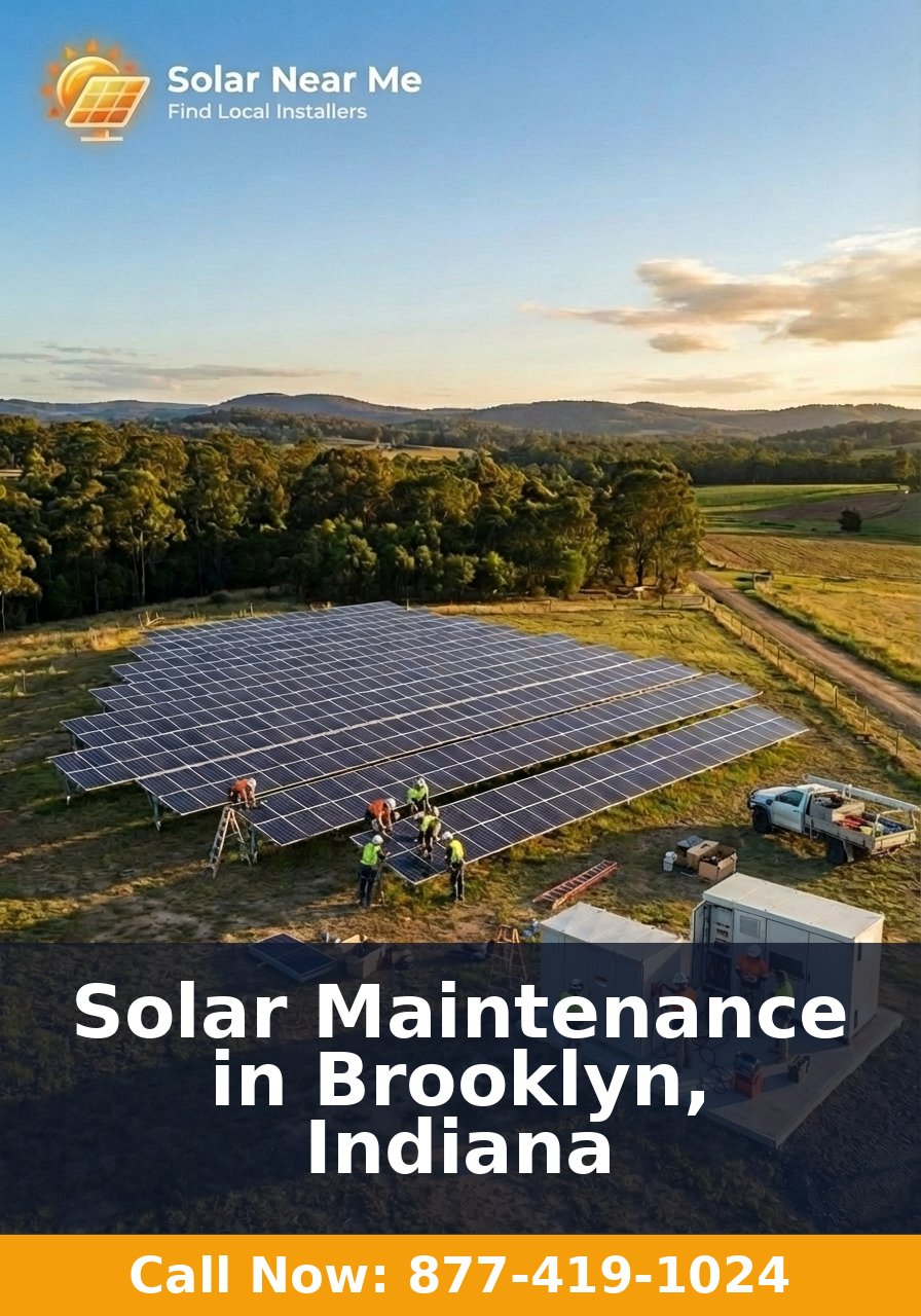 Solar Maintenance in Brooklyn, Indiana