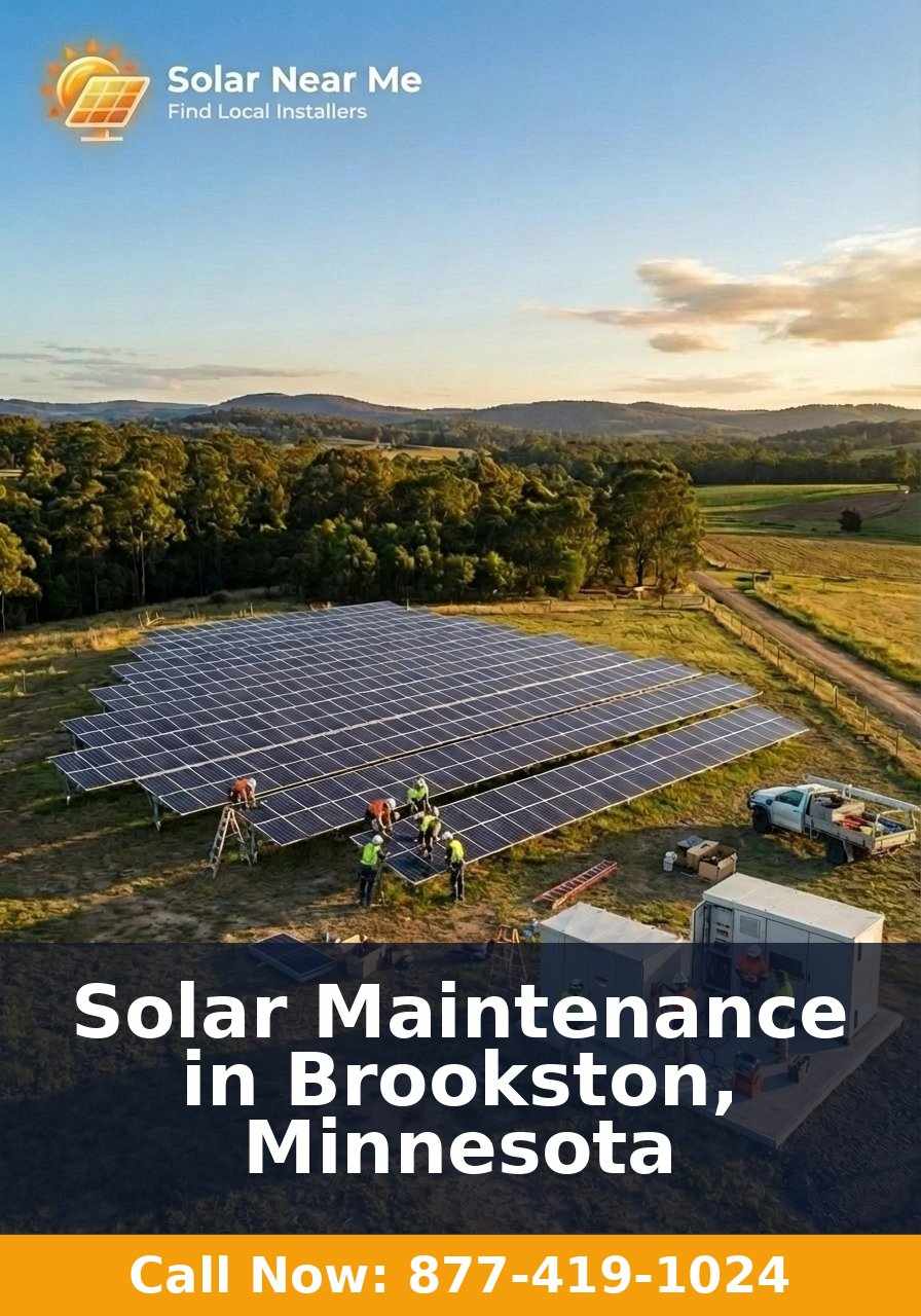 Solar Maintenance in Brookston, Minnesota