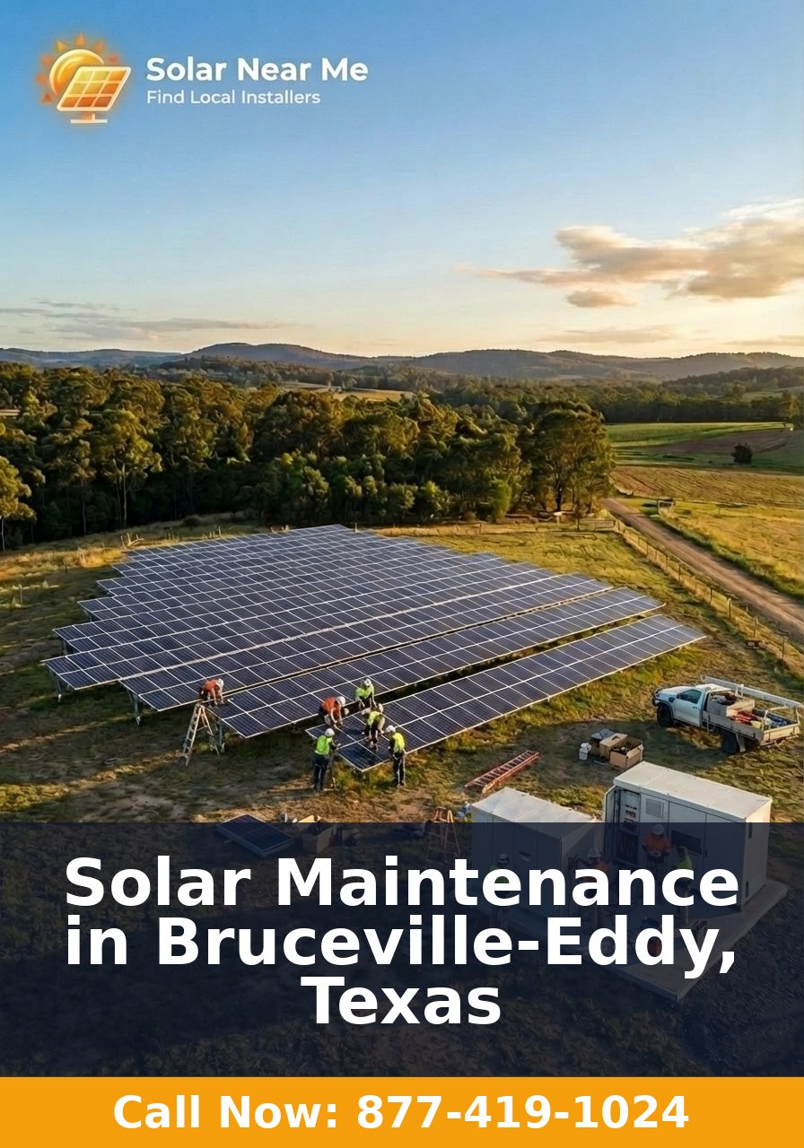 Solar Maintenance in Bruceville-Eddy, Texas