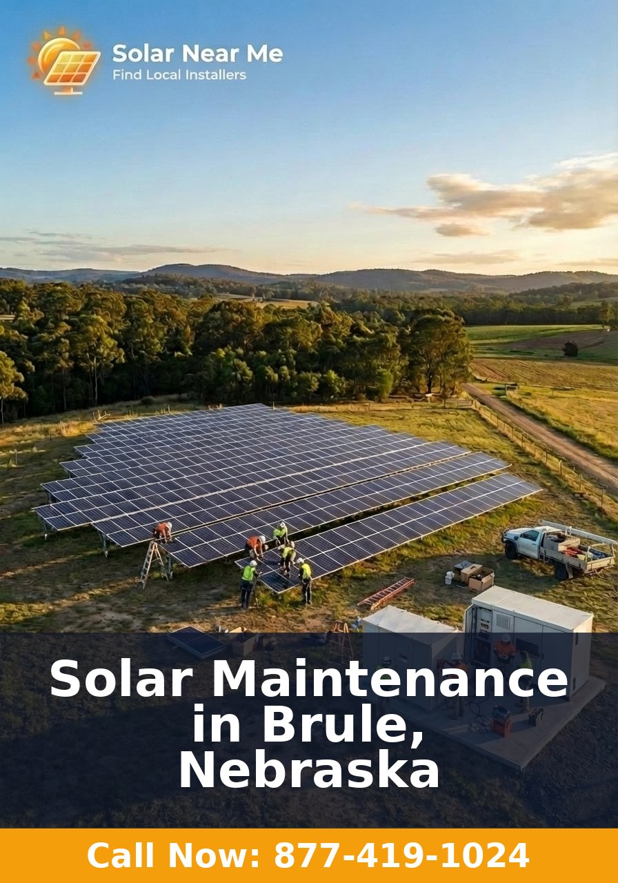 Solar Maintenance in Brule, Nebraska