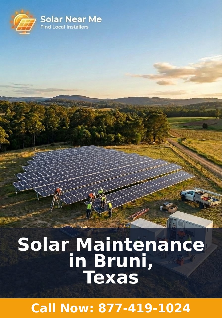 Solar Maintenance in Bruni, Texas