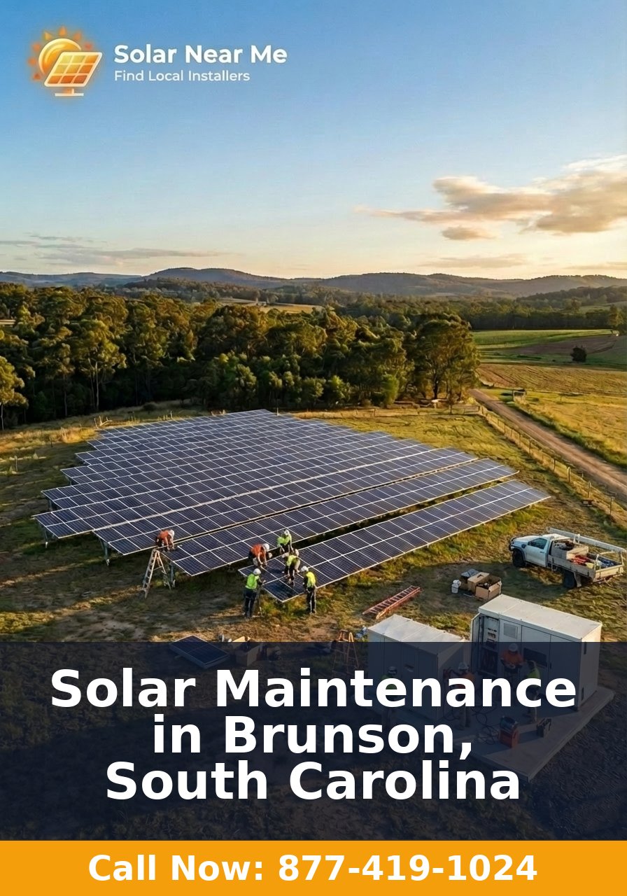 Solar Maintenance in Brunson, South Carolina
