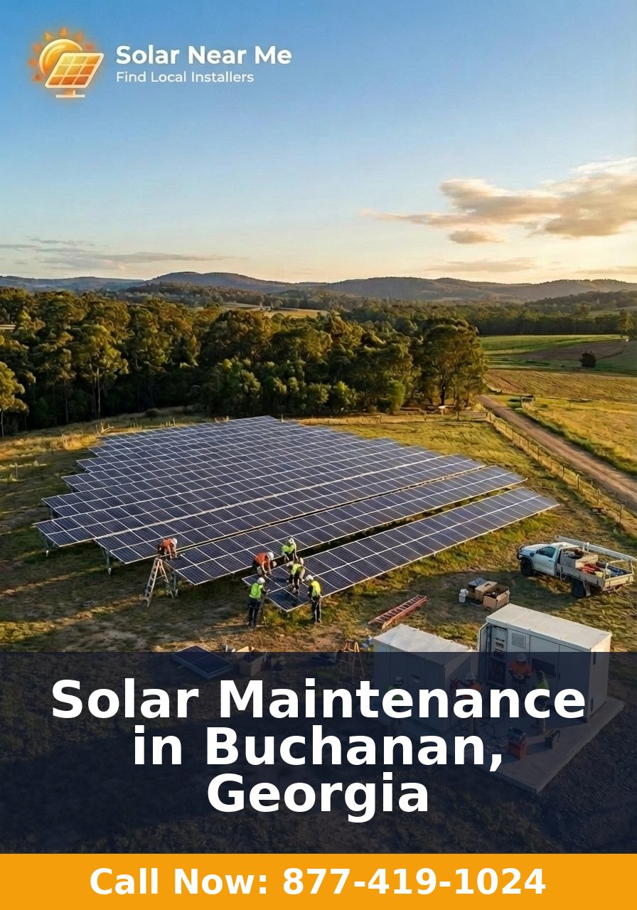 Solar Maintenance in Buchanan, Georgia