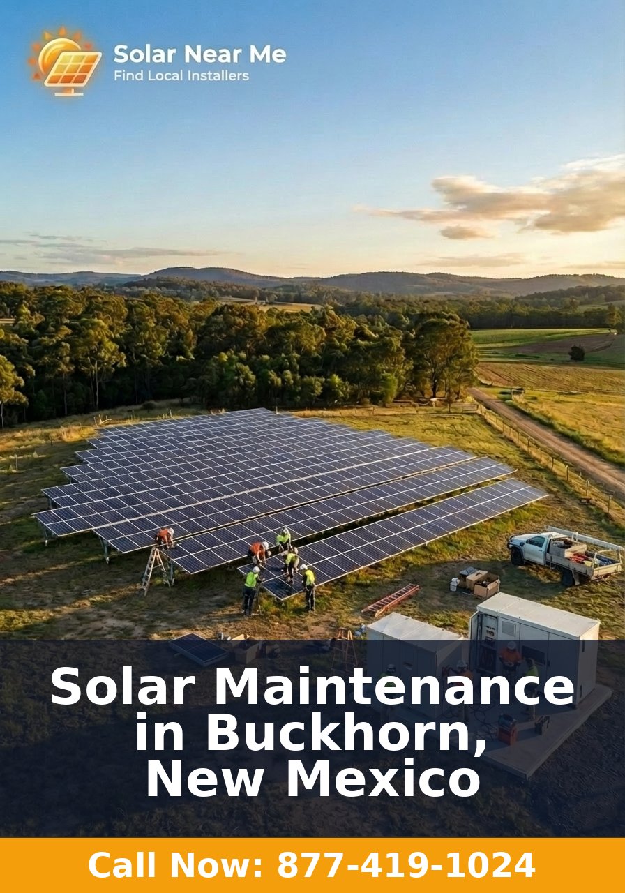 Solar Maintenance in Buckhorn, New Mexico