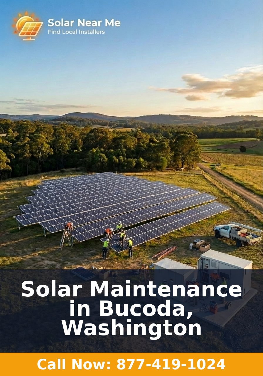 Solar Maintenance in Bucoda, Washington
