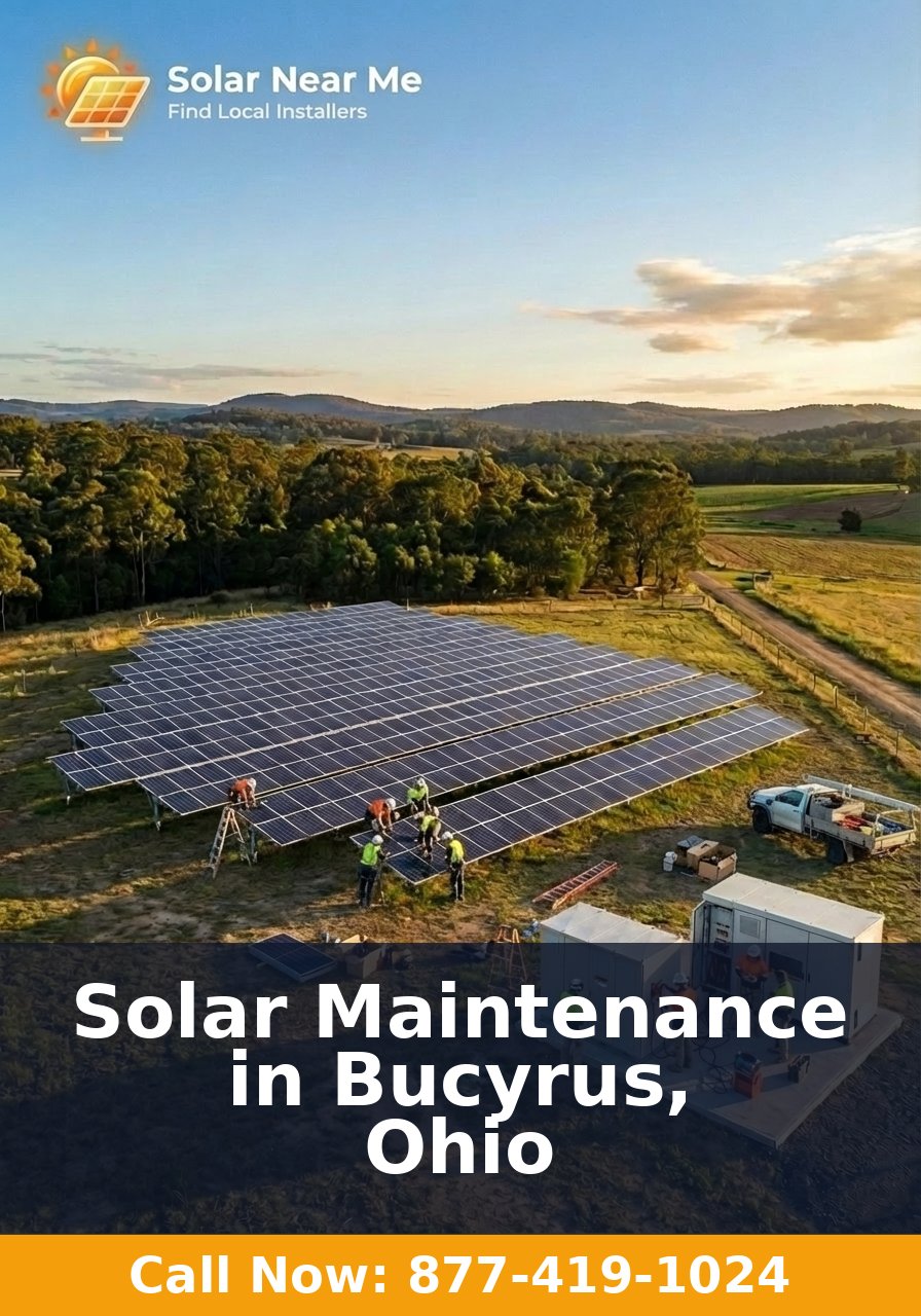 Solar Maintenance in Bucyrus, Ohio