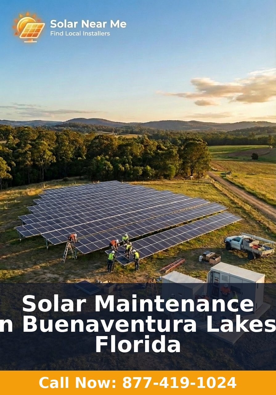 Solar Maintenance in Buenaventura Lakes, Florida