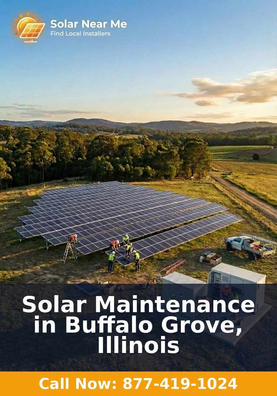 Solar Maintenance in Buffalo Grove, Illinois