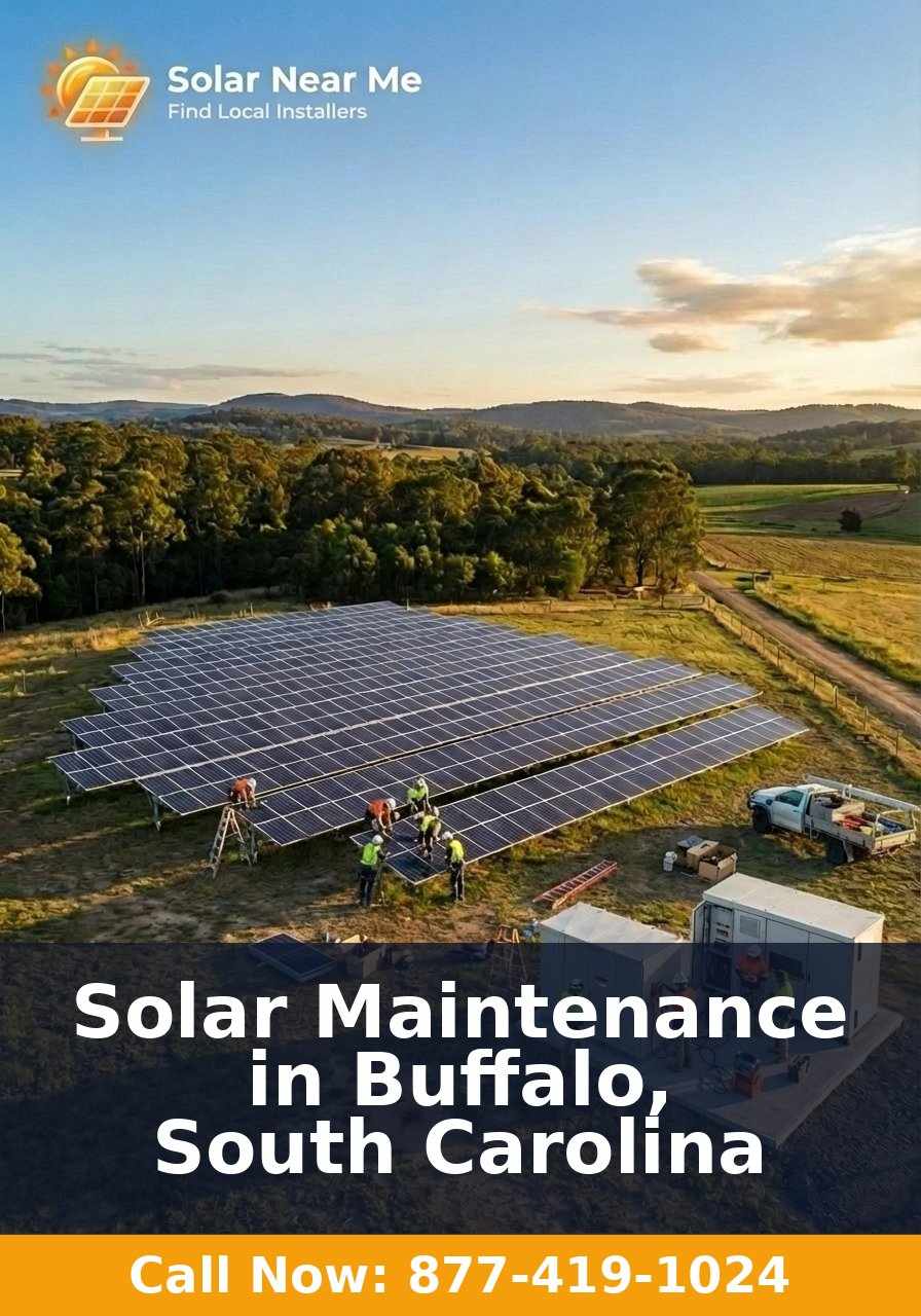 Solar Maintenance in Buffalo, South Carolina