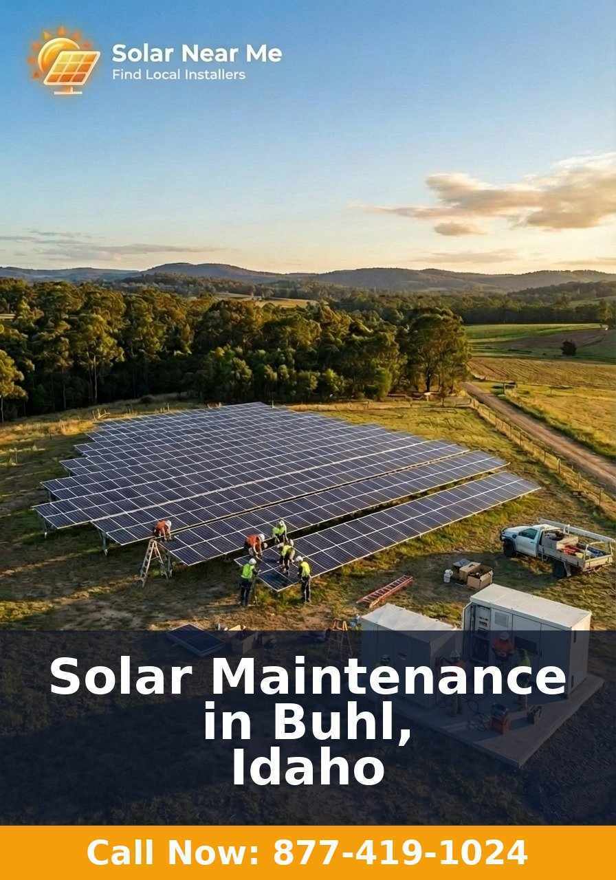 Solar Maintenance in Buhl, Idaho
