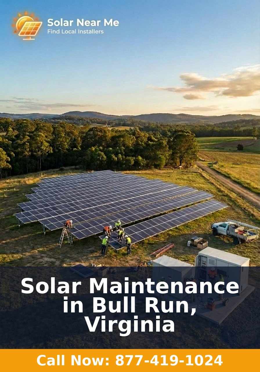 Solar Maintenance in Bull Run, Virginia