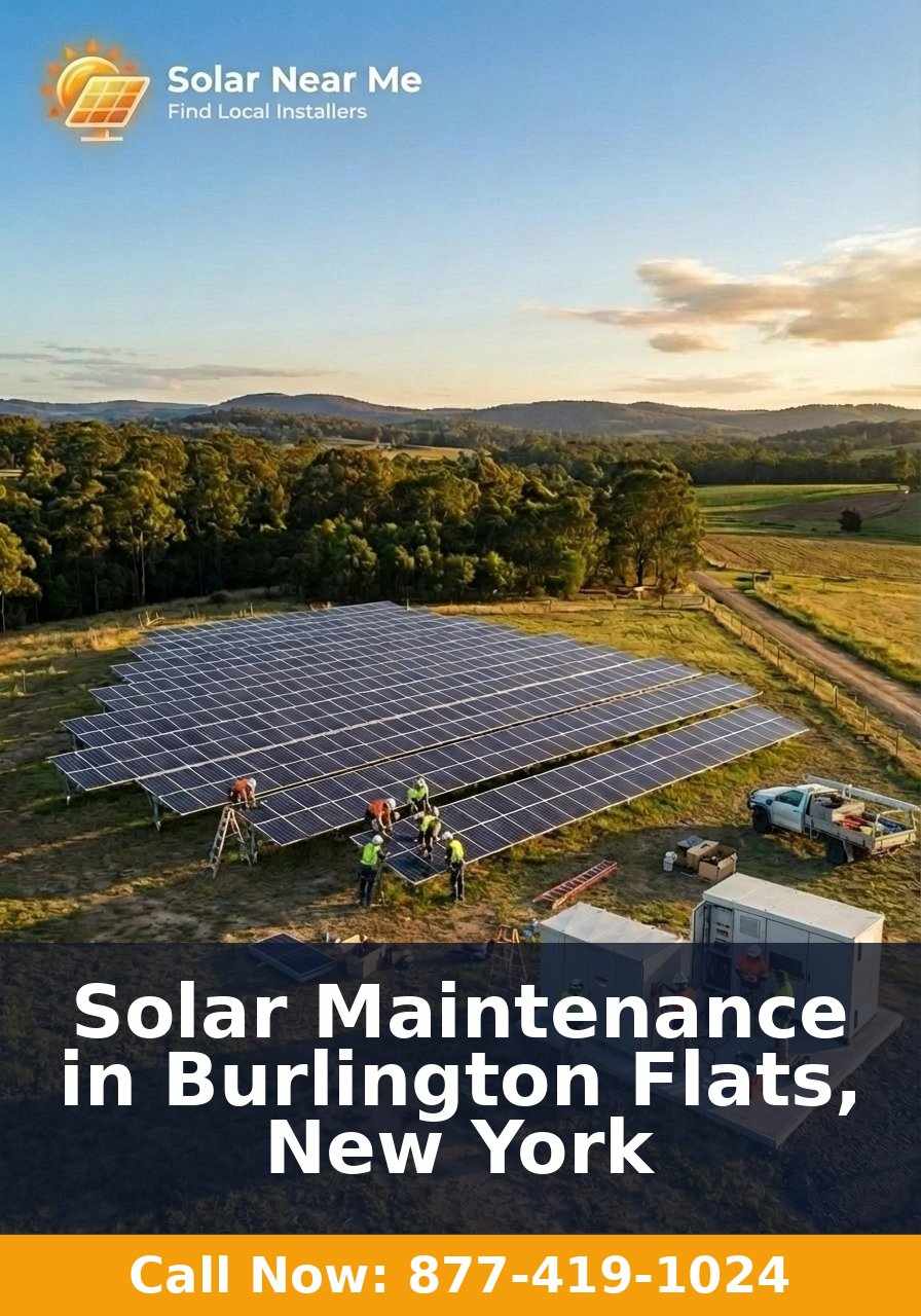 Solar Maintenance in Burlington Flats, New York
