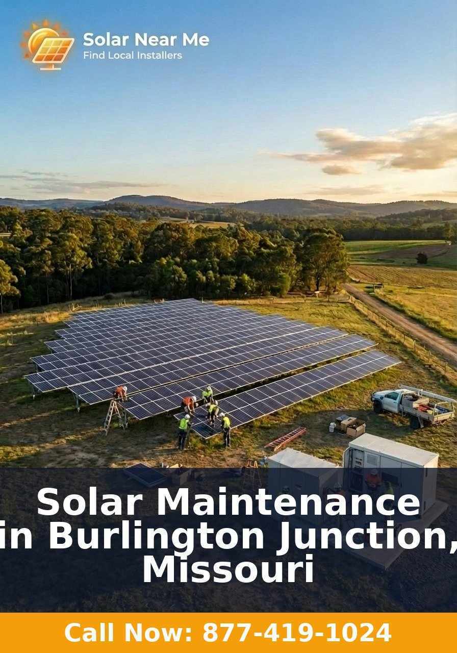Solar Maintenance in Burlington Junction, Missouri