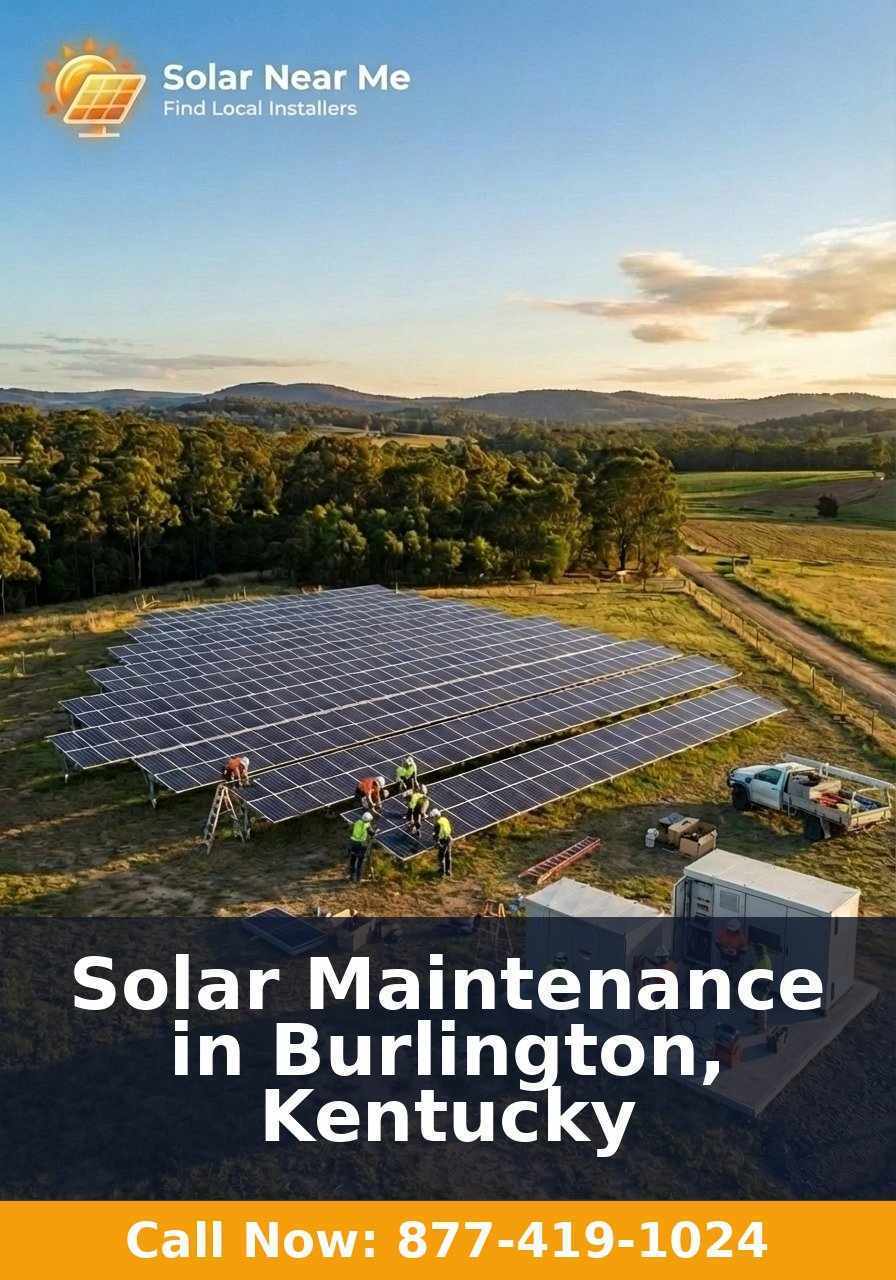 Solar Maintenance in Burlington, Kentucky