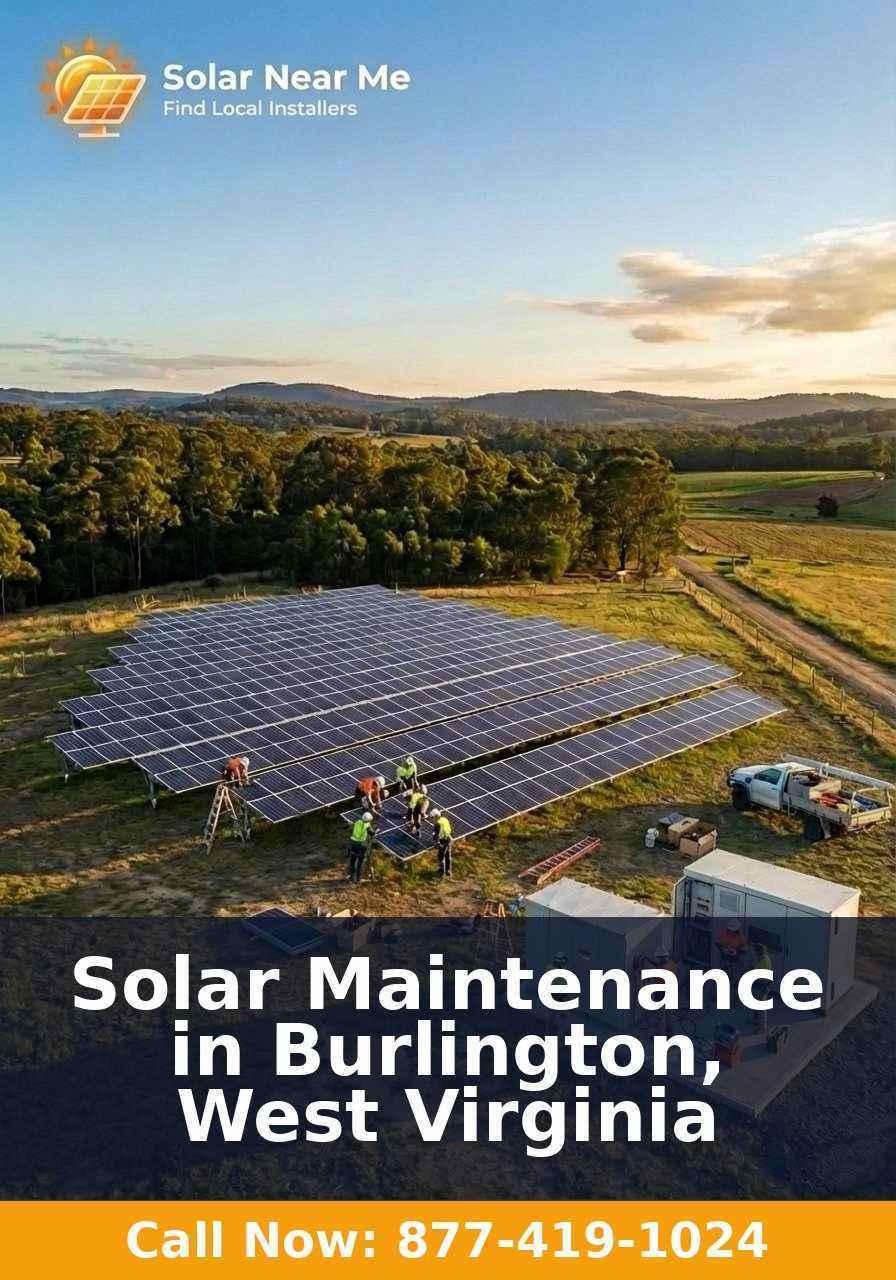 Solar Maintenance in Burlington, West Virginia