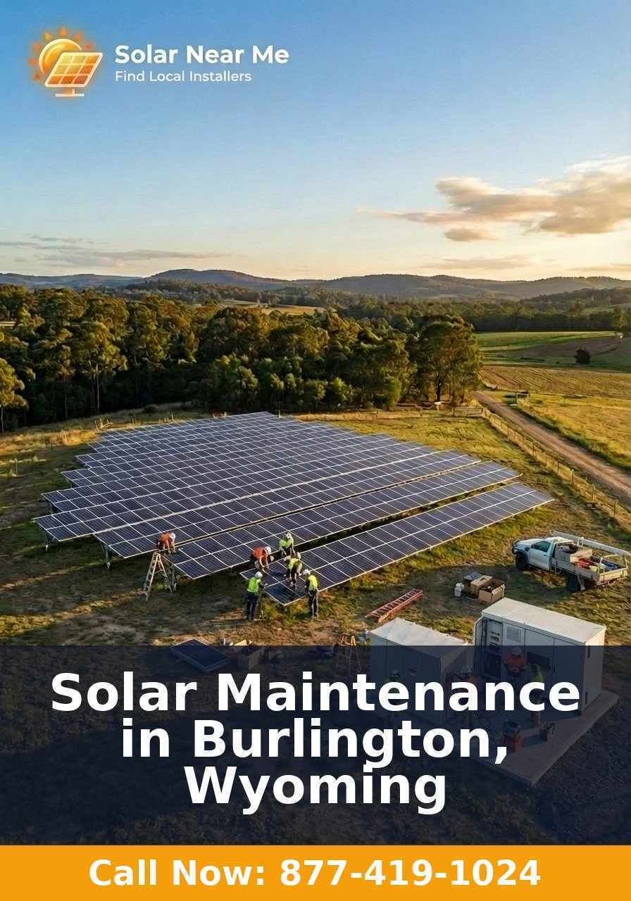 Solar Maintenance in Burlington, Wyoming