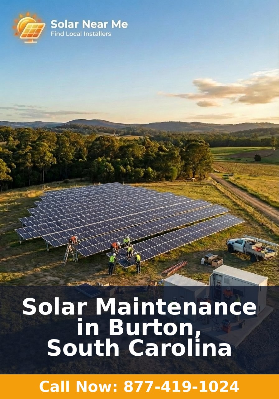 Solar Maintenance in Burton, South Carolina