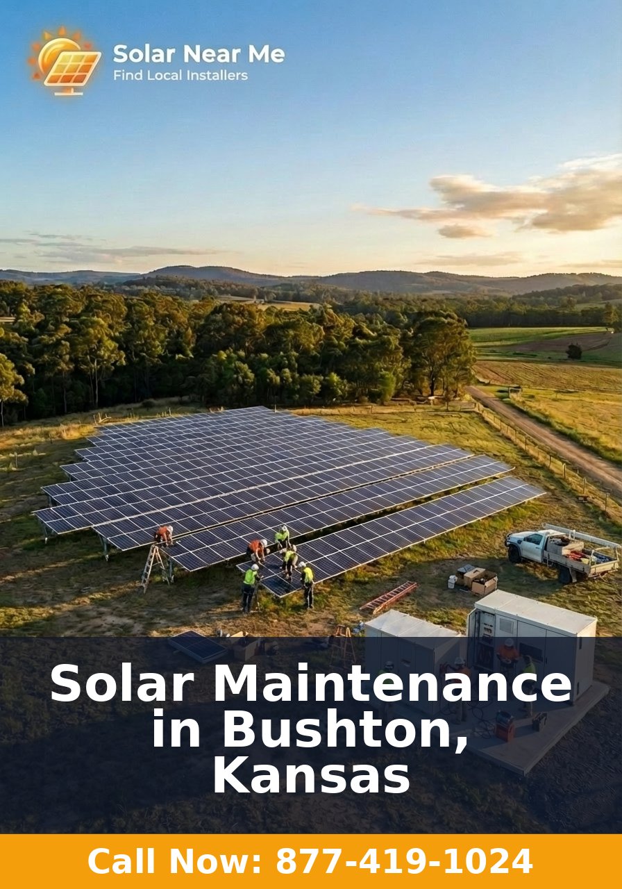 Solar Maintenance in Bushton, Kansas