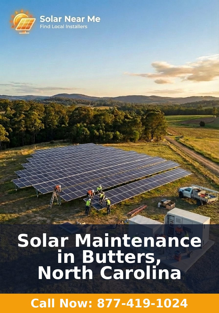 Solar Maintenance in Butters, North Carolina