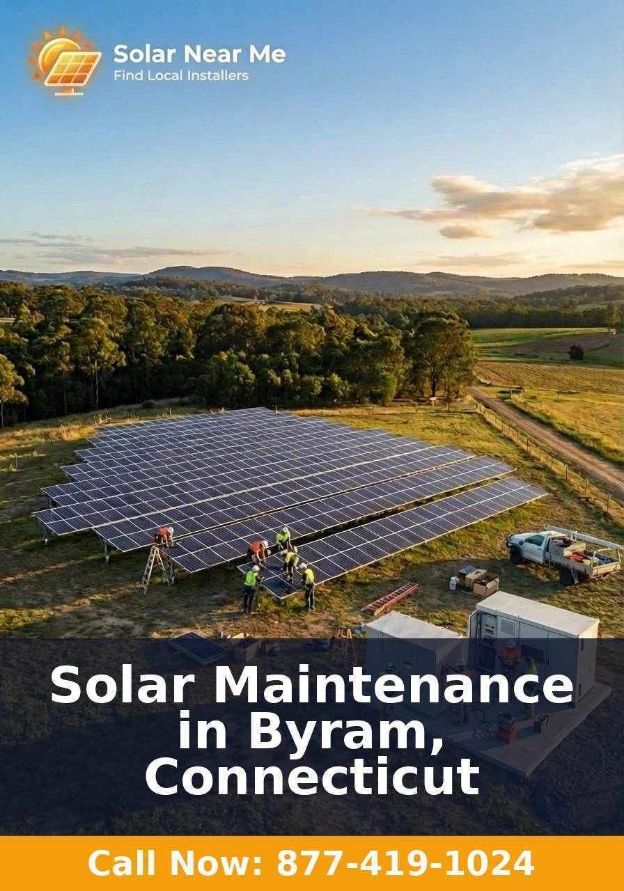 Solar Maintenance in Byram, Connecticut