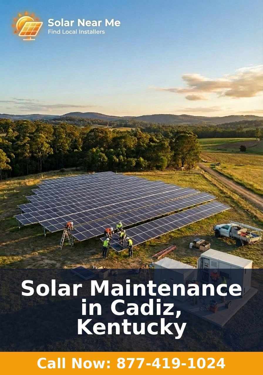 Solar Maintenance in Cadiz, Kentucky