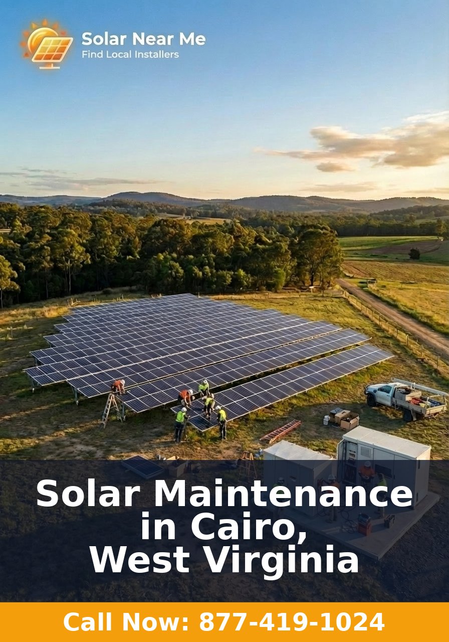 Solar Maintenance in Cairo, West Virginia