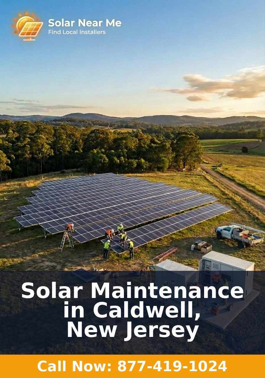 Solar Maintenance in Caldwell, New Jersey