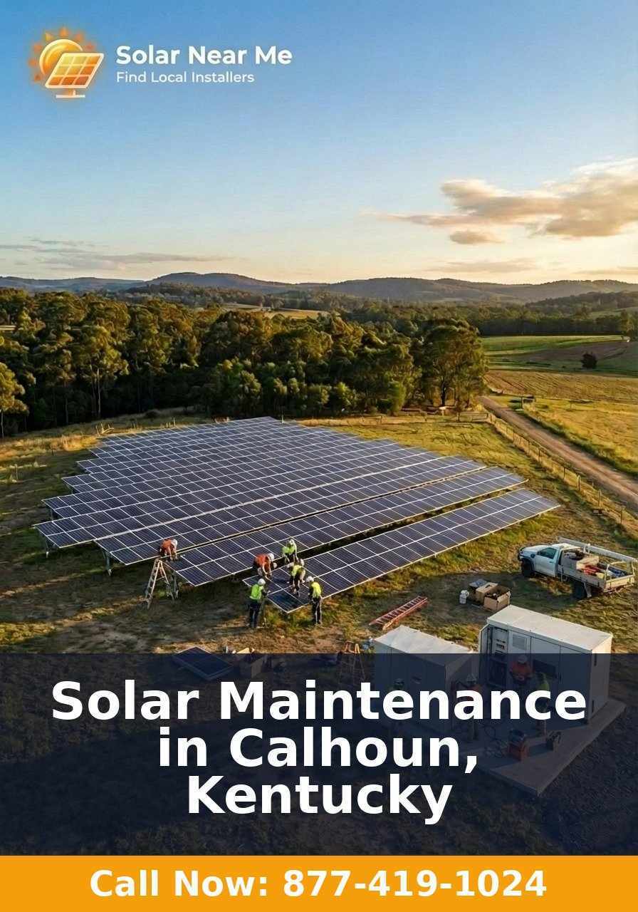 Solar Maintenance in Calhoun, Kentucky