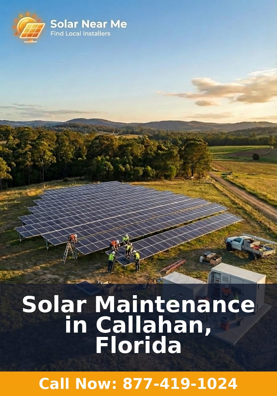 Solar Maintenance in Callahan, Florida