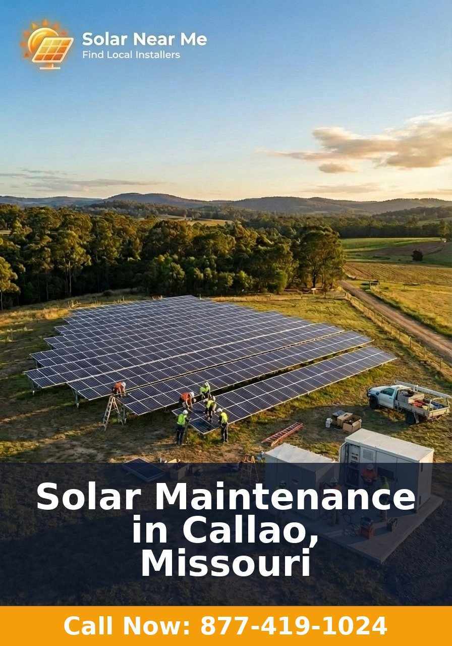 Solar Maintenance in Callao, Missouri