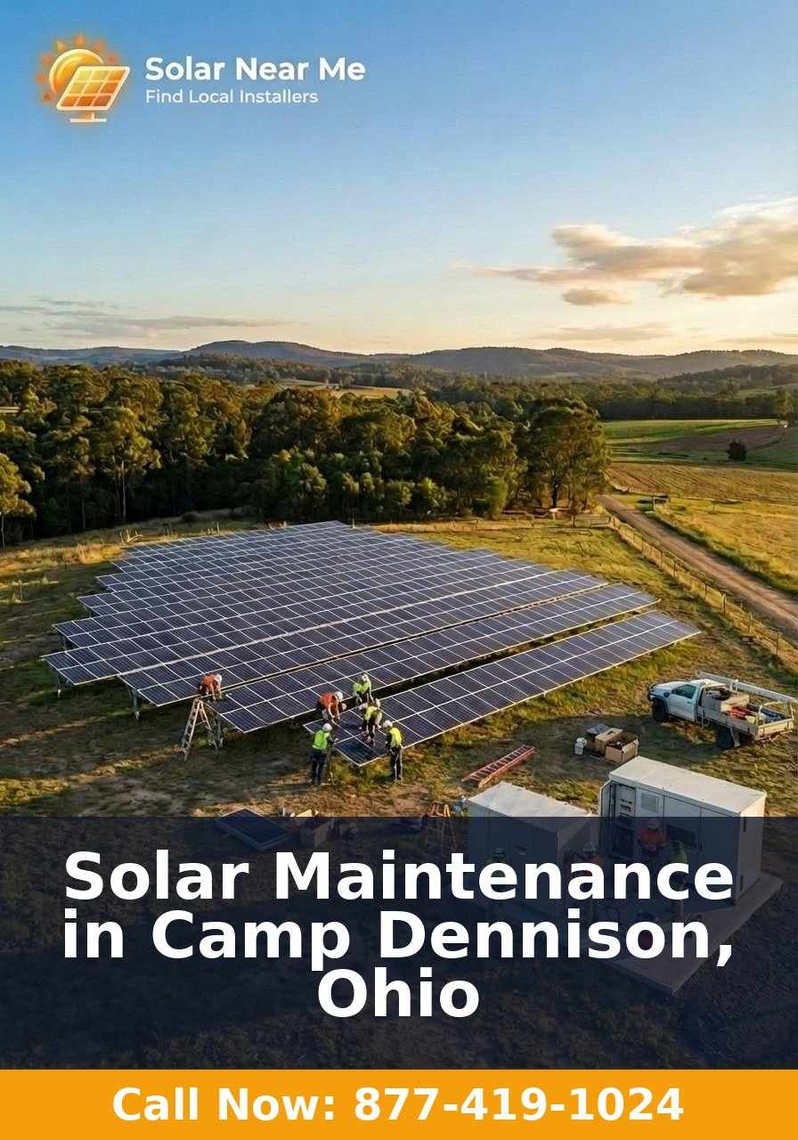 Solar Maintenance in Camp Dennison, Ohio