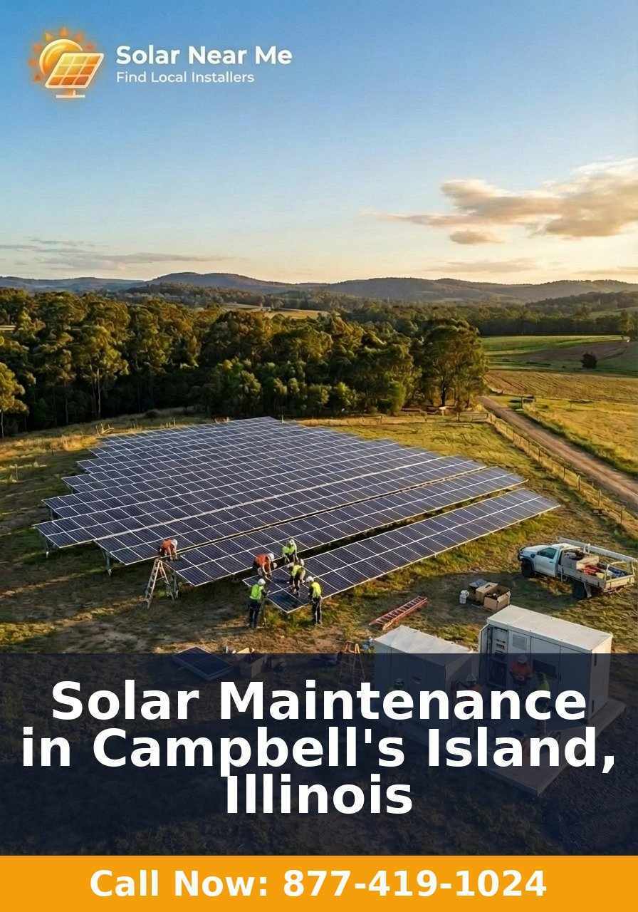 Solar Maintenance in Campbell's Island, Illinois