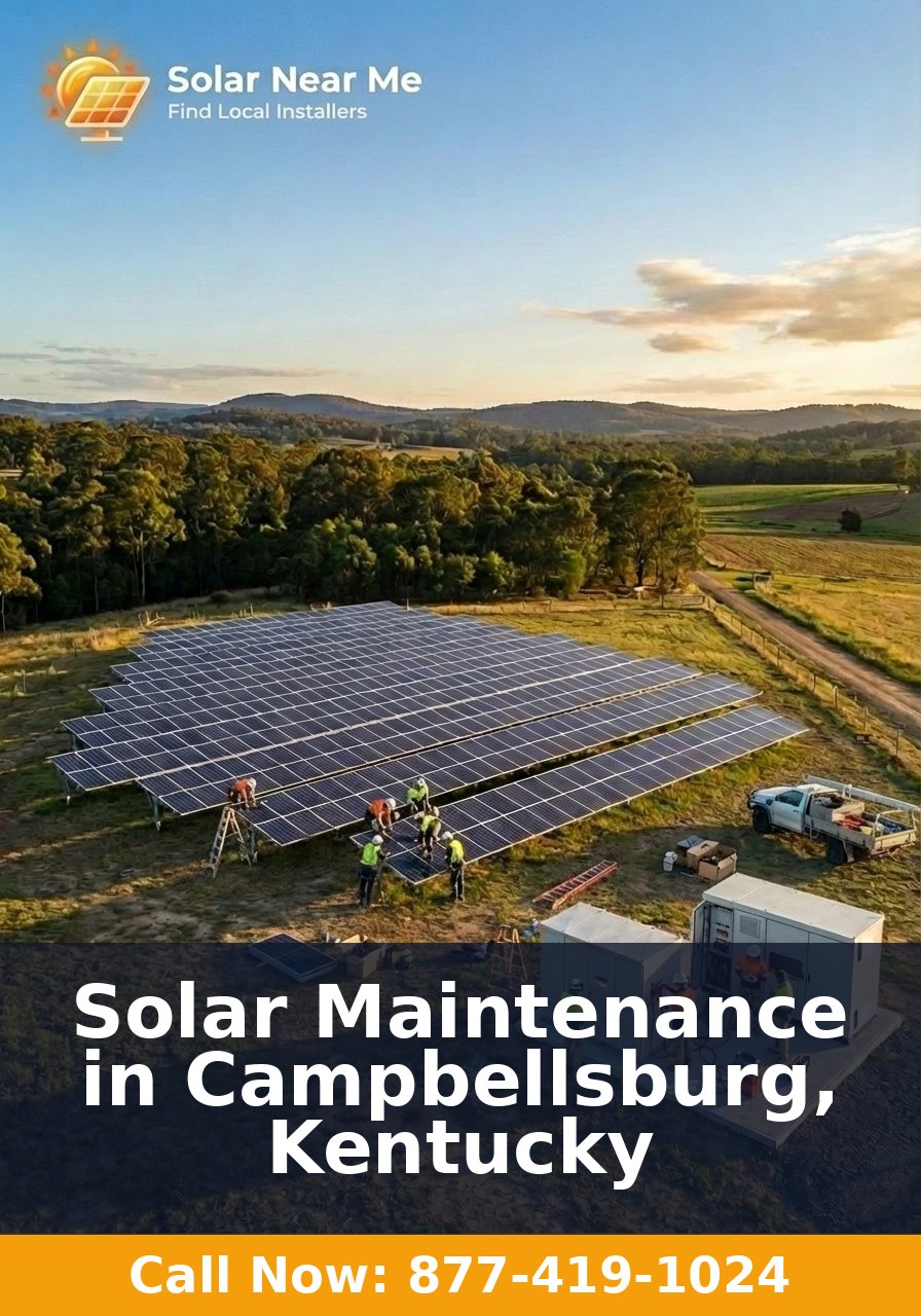 Solar Maintenance in Campbellsburg, Kentucky