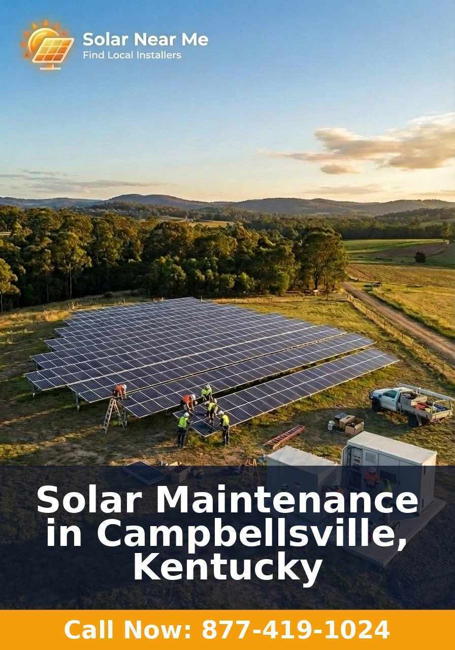 Solar Maintenance in Campbellsville, Kentucky