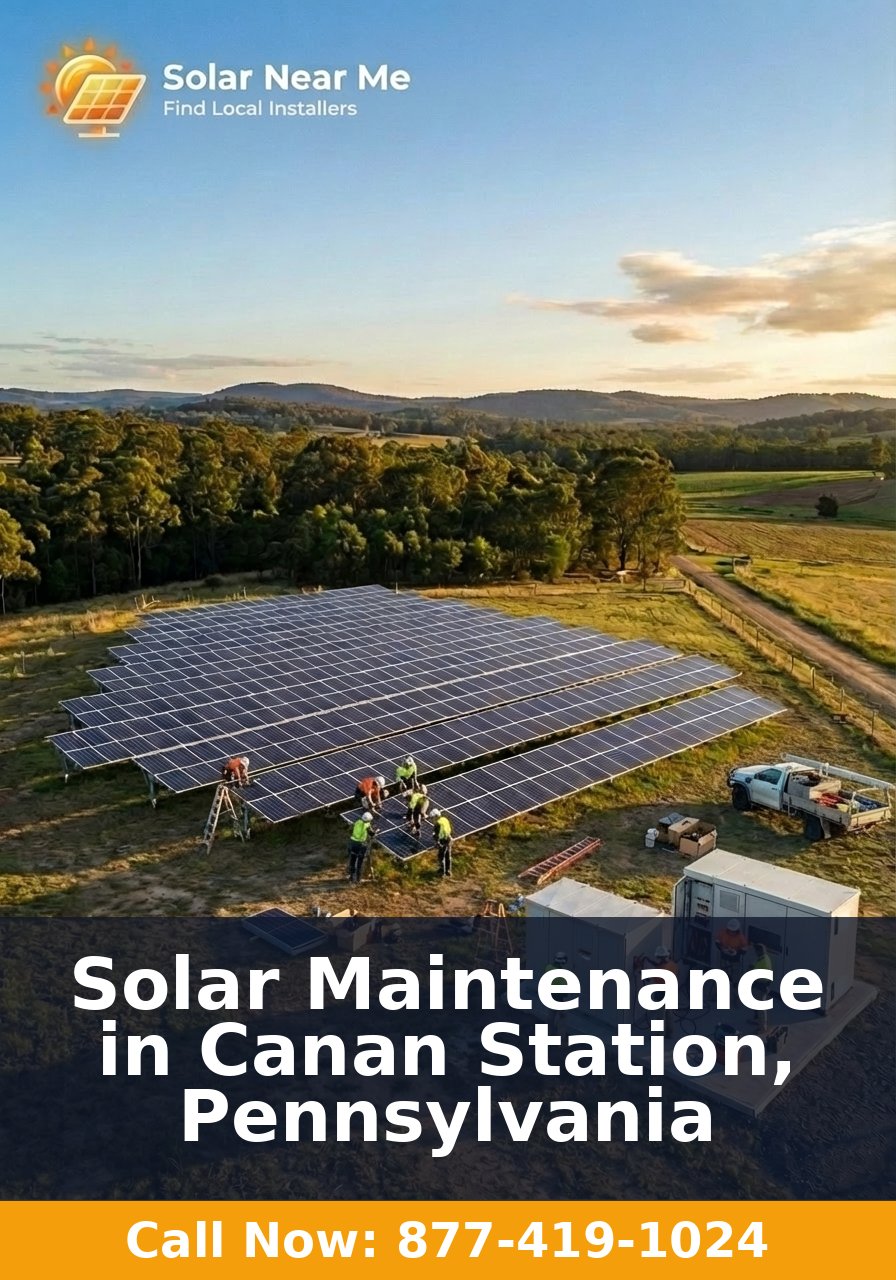 Solar Maintenance in Canan Station, Pennsylvania