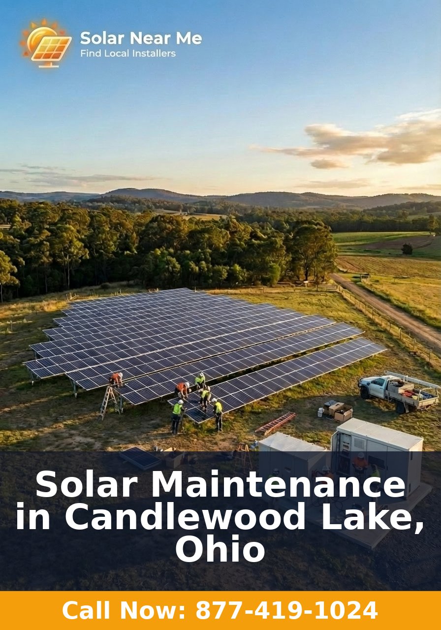 Solar Maintenance in Candlewood Lake, Ohio