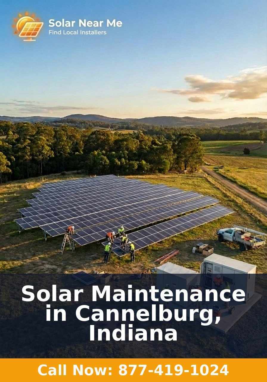 Solar Maintenance in Cannelburg, Indiana