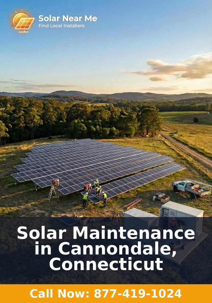 Solar Maintenance in Cannondale, Connecticut