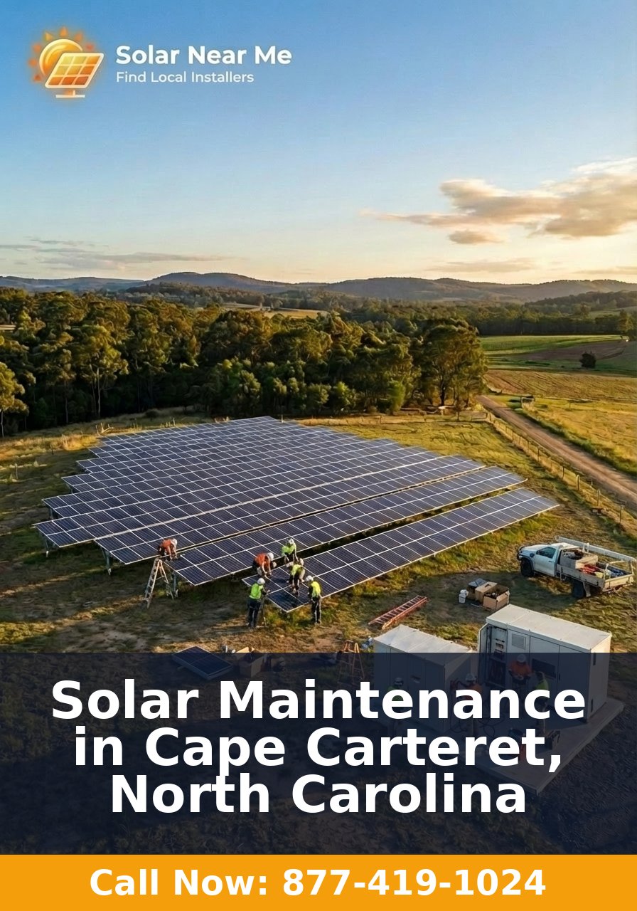Solar Maintenance in Cape Carteret, North Carolina