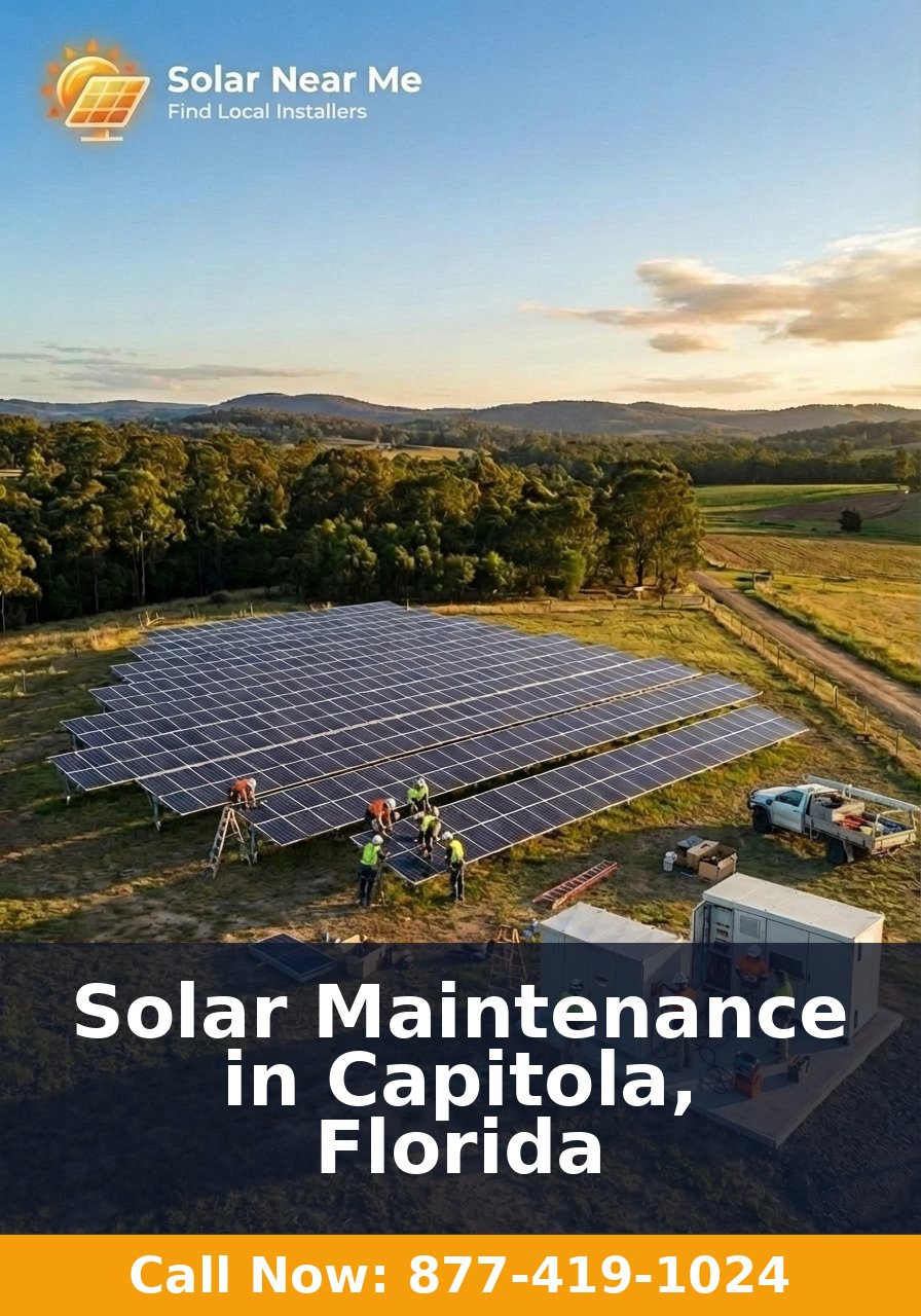 Solar Maintenance in Capitola, Florida