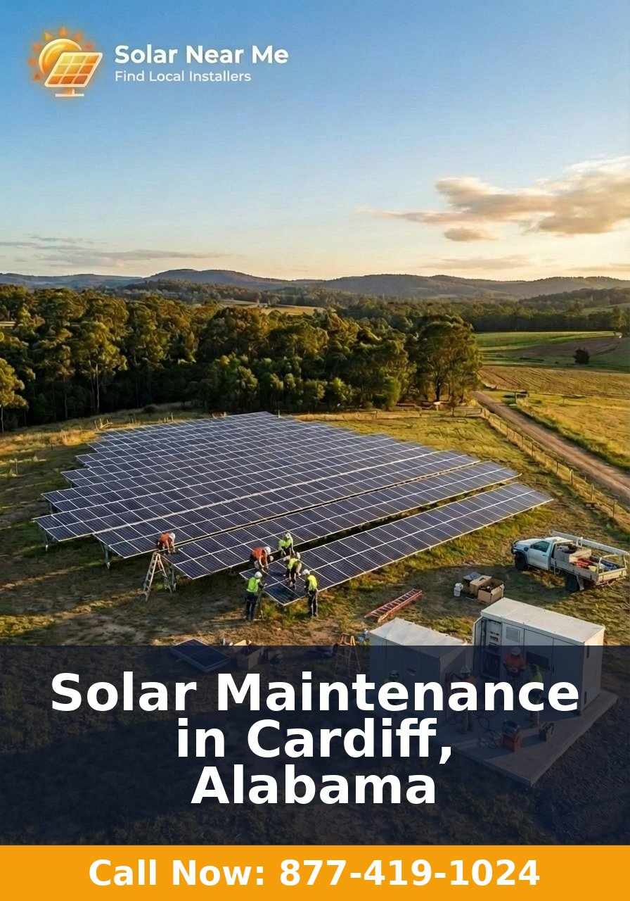 Solar Maintenance in Cardiff, Alabama