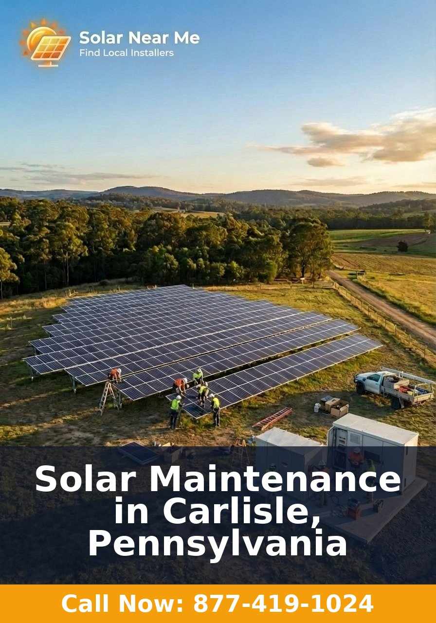 Solar Maintenance in Carlisle, Pennsylvania