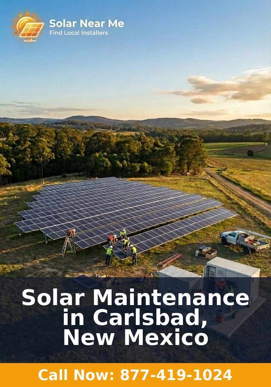 Solar Maintenance in Carlsbad, New Mexico