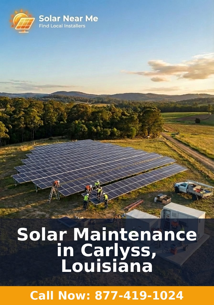 Solar Maintenance in Carlyss, Louisiana